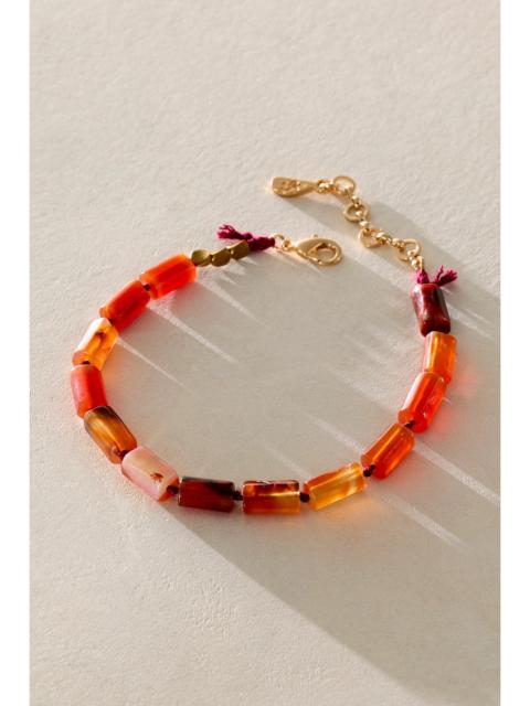 FREE PEOPLE Sarri Stone Anklet
