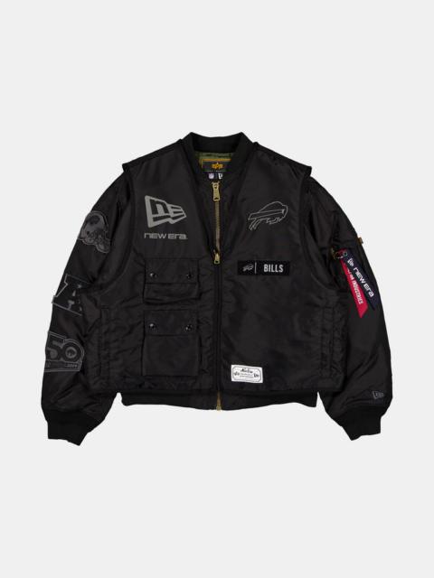 Nike BUFFALO BILLS X ALPHA X NEW ERA MA-1 VEST