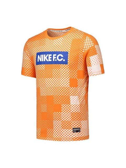Nike Nike FC Running Training Loose Soccer/Football Short Sleeve AV5314-838