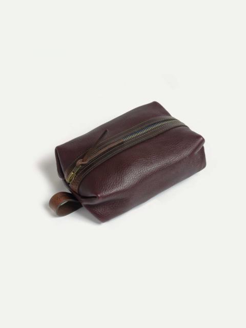 Bleu de Chauffe ZAZOU TOILETRY CASE  -  PEAT