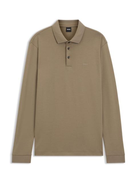 BOSS REGULAR-FIT POLO SHIRT IN INTERLOCK COTTON