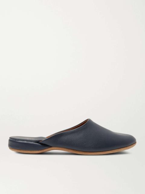 Morgan Leather Slippers