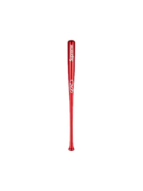 Supreme Supreme Rawlings Chrome Maple Wood Baseball Bat (Red)