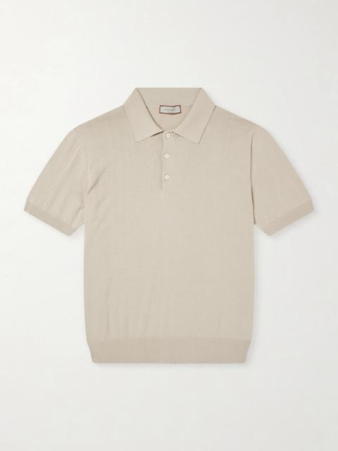 Canali Cotton Polo Shirt
