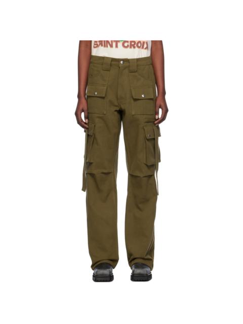 Khaki Amaro Cargo Pants