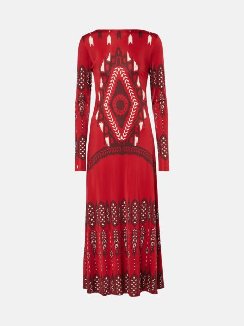 Johanna Ortiz Printed jersey maxi dress