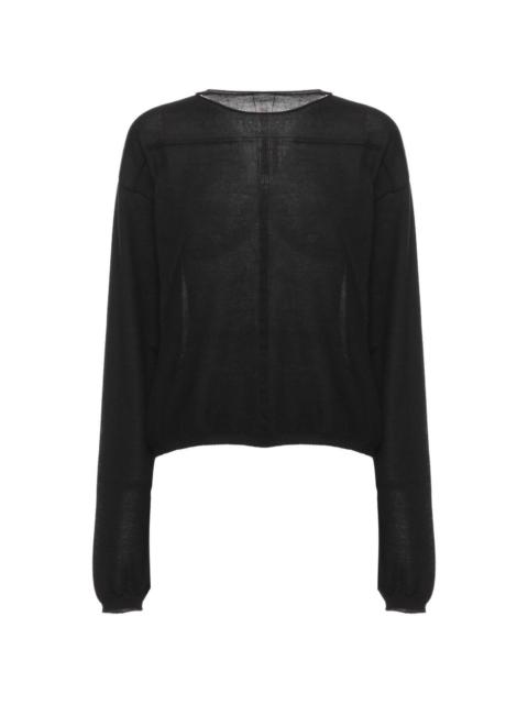 Rick Owens cashmere long-sleeve sweater