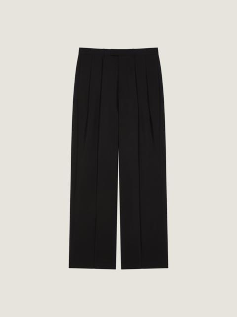 Givenchy DOUBLE PLEAT PANTS IN WOOL AND MOHAIR