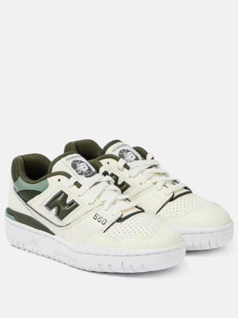New Balance 550 leather sneakers