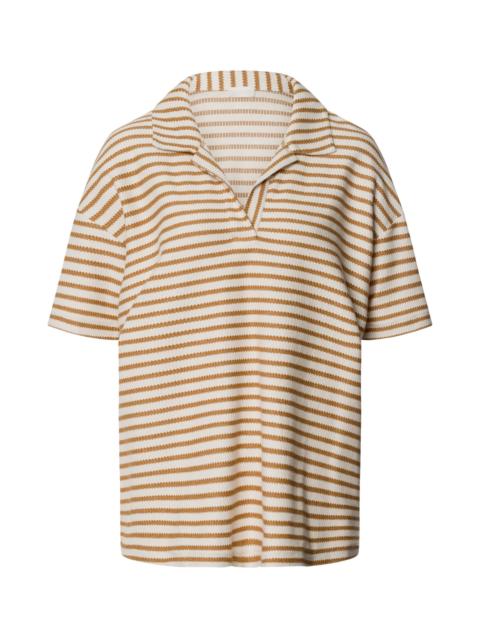 HANRO Summer Knits Organic Cotton Collared Top