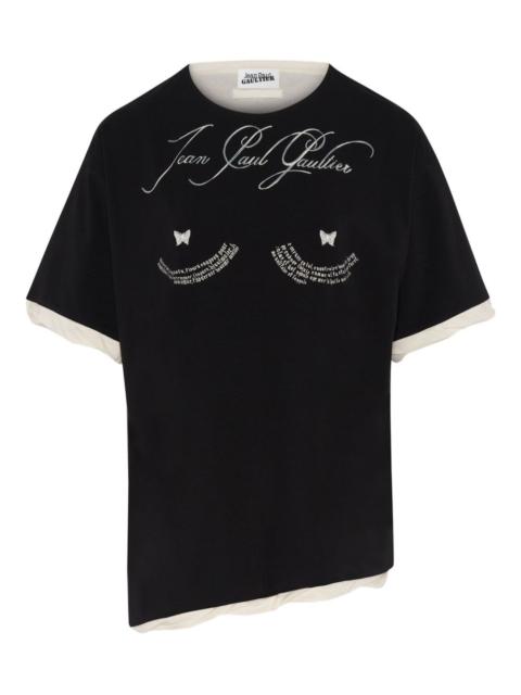 Jean Paul Gaultier Tattoo poem t-shirt