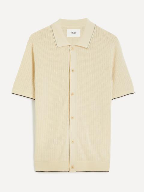 NN07 Nalo Textured Polo Shirt