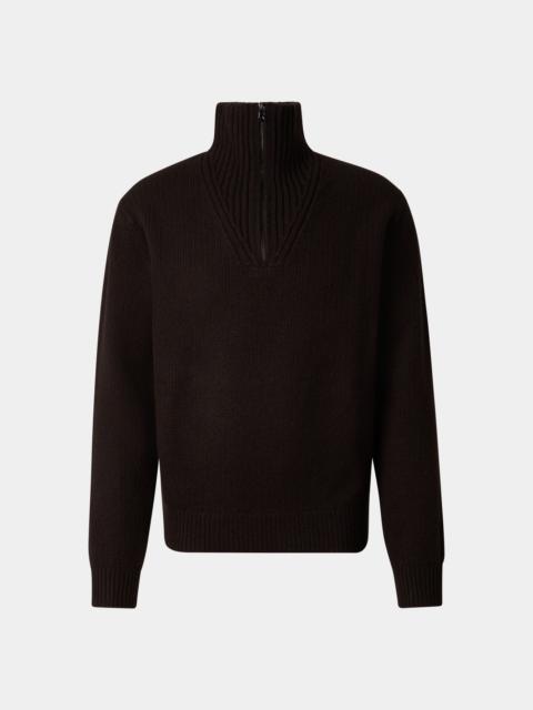 BOGNER Walter, the Cashmere Sweater in Coffee