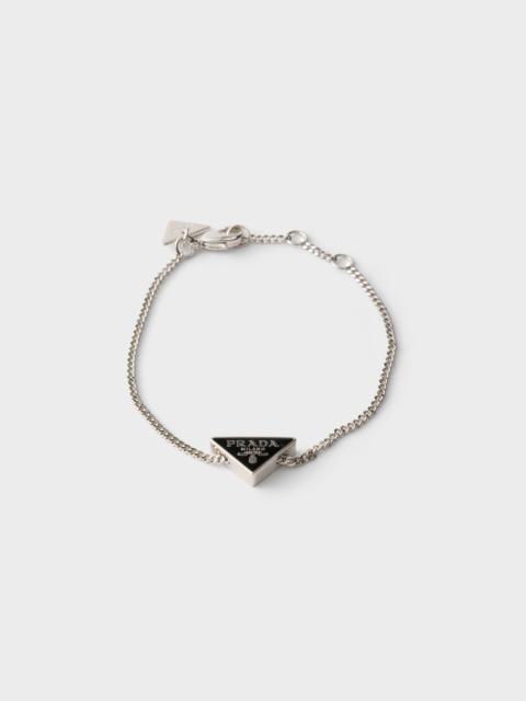 Prada Enameled metal bracelet