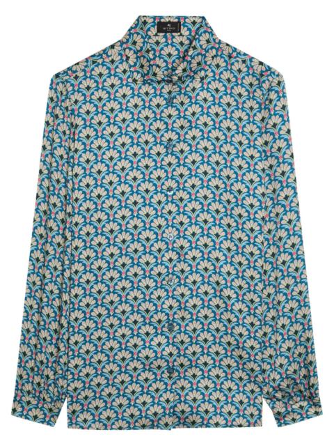 Etro Etro Patterned Satin Shirt