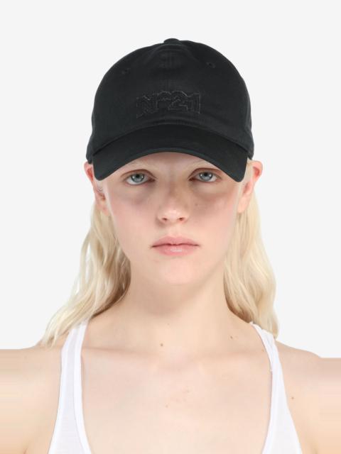 N°21 LOGO-APPLIQUÉ COTTON CAP