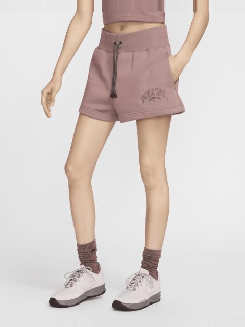 Women's Nike Sportswear Phoenix Fleece High-Waisted Shorts