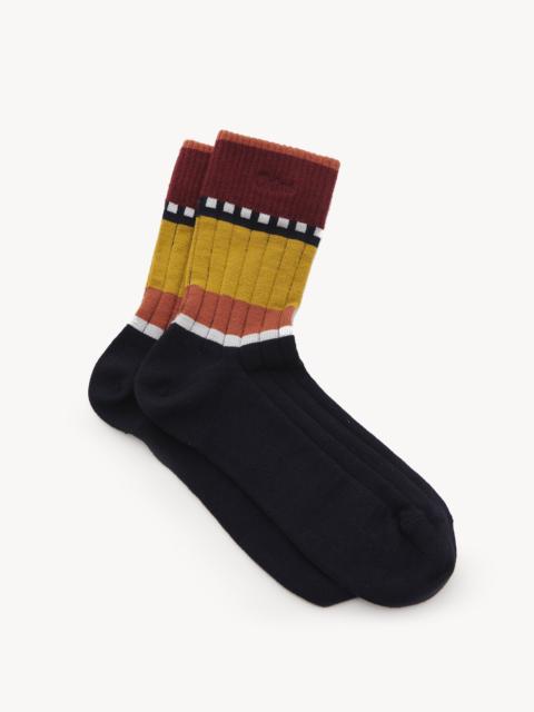 Chloé EMBROIDERED SOCKS