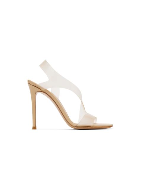 Gianvito Rossi Metropolis 105mm metallic sandals