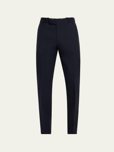 Alexander McQueen Men's Wool Cigarette Trousers