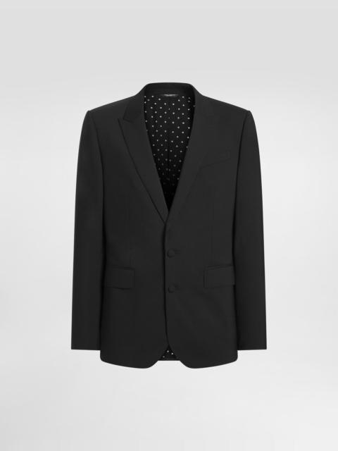 Dolce & Gabbana Single-breasted new martini canvas jacket