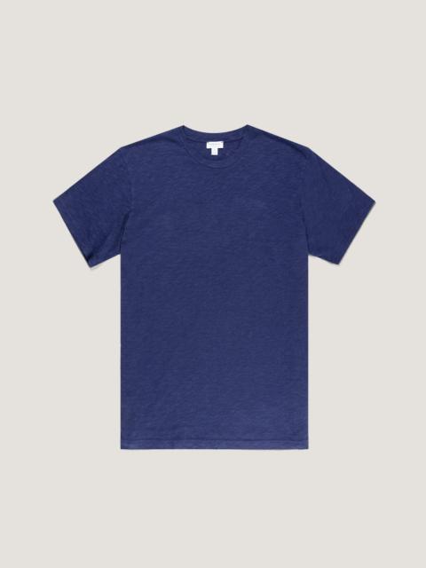 Sunspel Cotton Linen T‑shirt