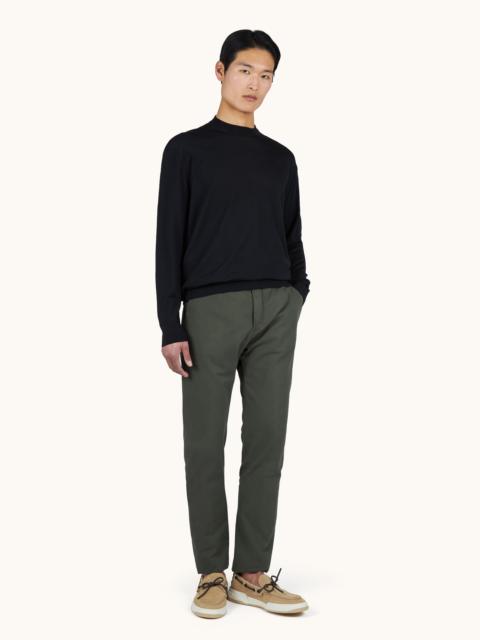 Paul & Shark 140’S SUPERFINE MERINO WOOL CREWNECK SWEATER