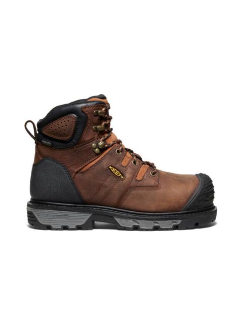 KEEN Men's Camden 6" Waterproof Boot (Carbon Toe)