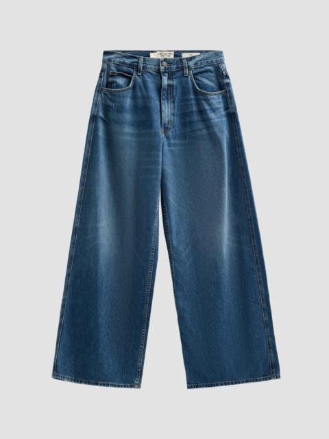 NILI LOTAN Women's Terese Baggy Straight-Leg Jeans - Rosebowl Wash