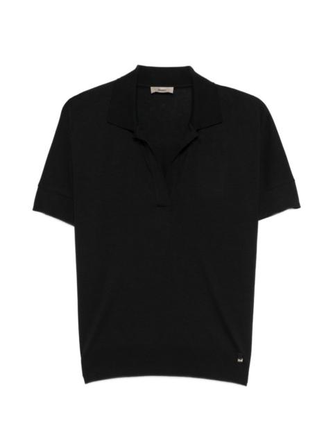 Herno V-neck short-sleeve T-shirt