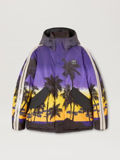 Palm Angels sunset-print hooded jacket