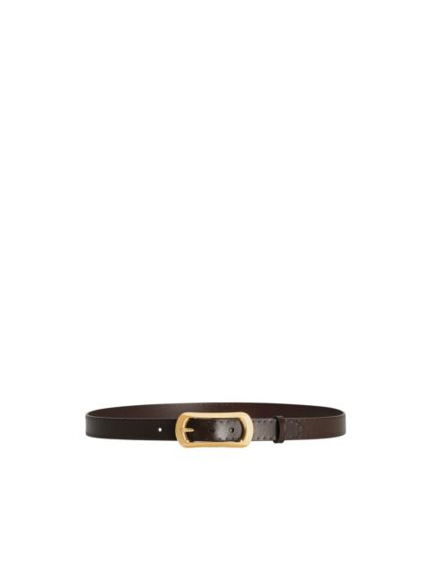 Dolce & Gabbana perforated buckle belt