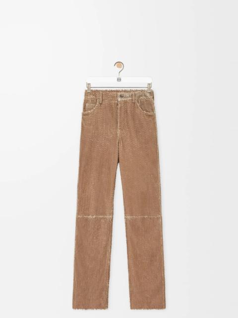 Loewe Trousers in nappa lambskin