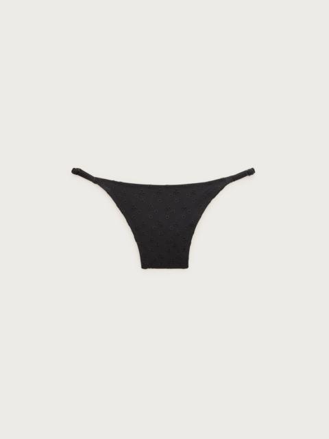 J.CREW '90s no-tie eyelet string bikini bottom