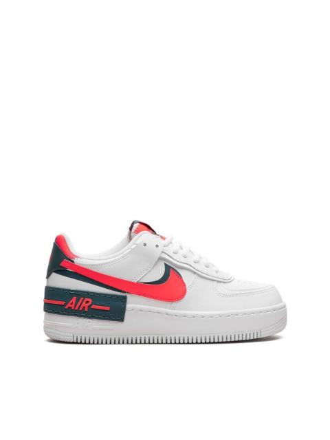 Nike Air Force 1 Shadow "White/Solar Red" sneakers