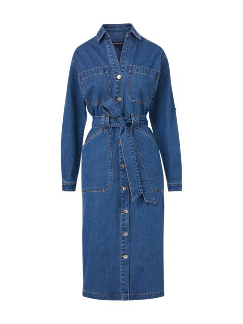 EVELYN CHAMBRAY DRESS