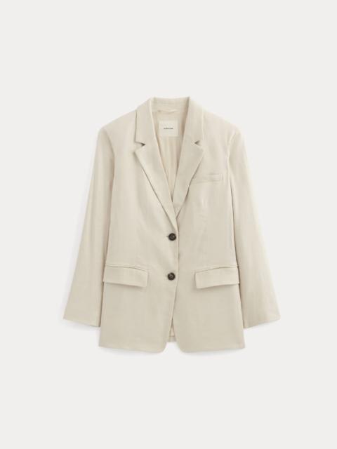 EVERLANE THE OVERSIZED BLAZER IN STRETCH LINEN