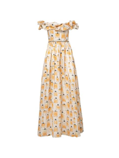 Espliego Bisutería maxi dress