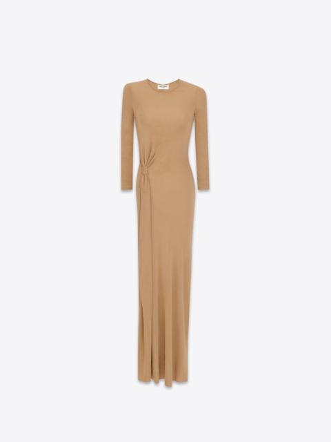 SAINT LAURENT long dress in jersey