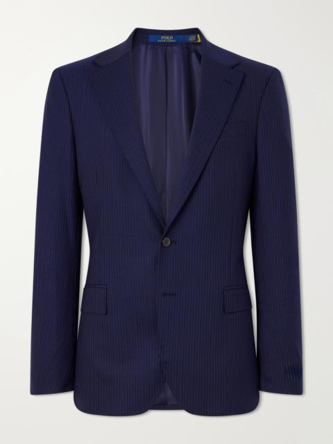 Polo Ralph Lauren Pinstriped Wool-Blend Suit Jacket