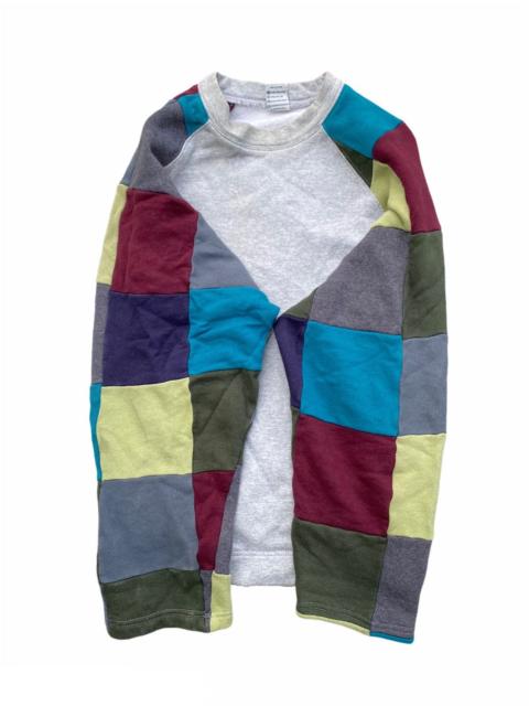 Other brands Japanese Brand - Vintage Urban Instinct Patch Work Crewneck