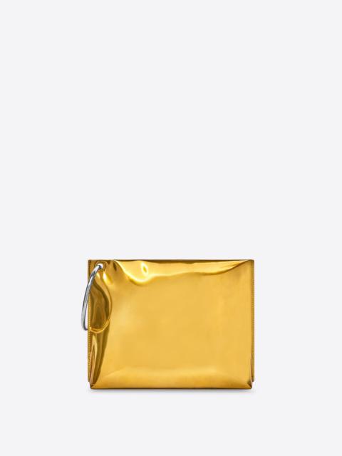 Dries Van Noten RING CLUTCH IN GOLD