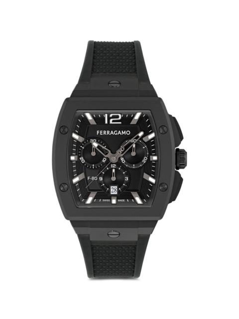 FERRAGAMO F-80 Tonneau Chronograph 418mm watch