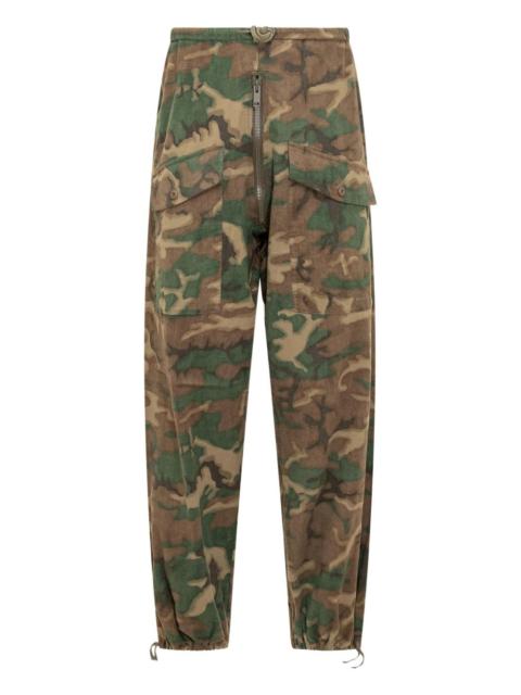 Givenchy camouflage pocket trousers