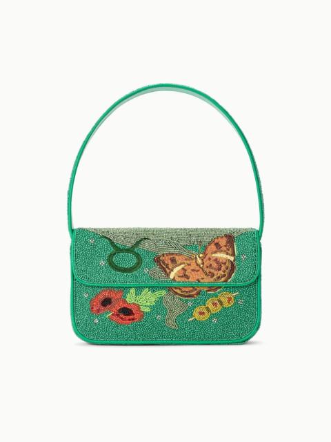 STAUD STAUD TOMMY ZODIAC BEADED BAG TAURUS