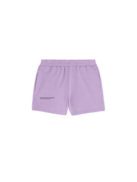 PANGAIA Womens 365 Midweight Shorts - Orchid Purple