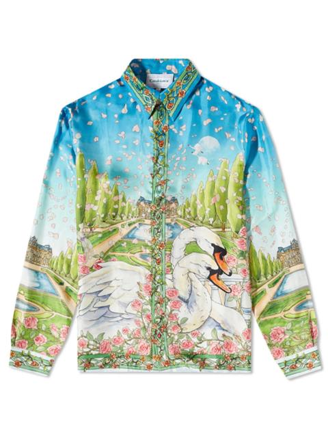 Casablanca Casablanca Love in Bloom Silk Shirt