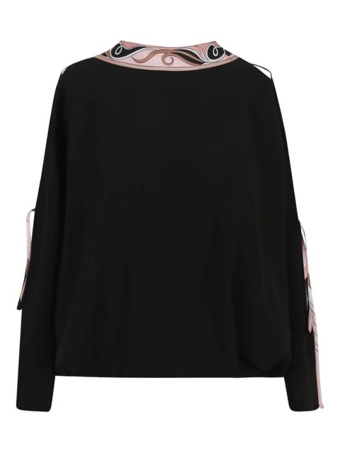 PUCCI open-back blouse