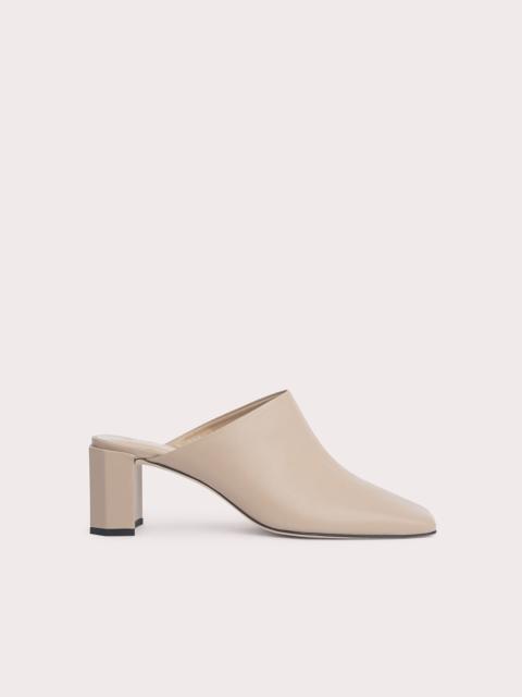 BY FAR SANYA TAUPE NAPPA LEATHER