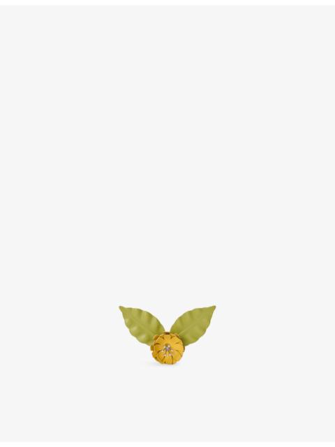 Loewe Loewe x Paula's Ibiza Flower Leather Pin
